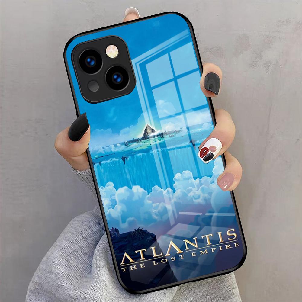 Чехол для телефона со логотипом Звездные врата: Атлантида для iPhone 17 Pro Max 16 15 14 Pro Max 13 11 X Xs Xr 8 7 Plus Стеклянная крышка