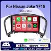 9-дюймовый Android 14 автомобильный радиоприемник Autoradio для Nissan Juke YF15 2010-2014 Мультимедиа Carplay Player Головное устройство Стерео Навигация GPS