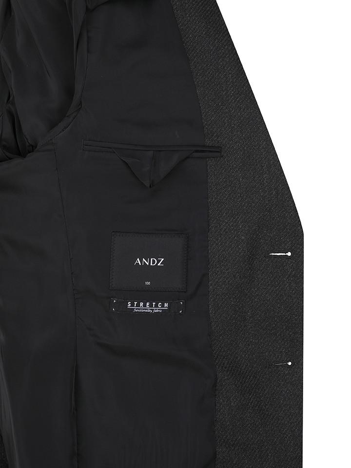 И мужская Z) Твиловая шерстяная смесовая куртка-костюм_Bzf1Kg1201
