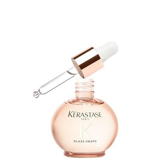 Масло для волос Kerastase Gloss Absolu Glazed Drops 45 мл Несмываемый уход Влажность Блеск Легкость Гладкость Отсутствие пушистости Оригинальный продукт