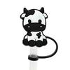 Straw Cover  High Quality Silicone Oceans Animal Reusable Dustproof Fishing Straw Toppers Covers for Cup Accessories