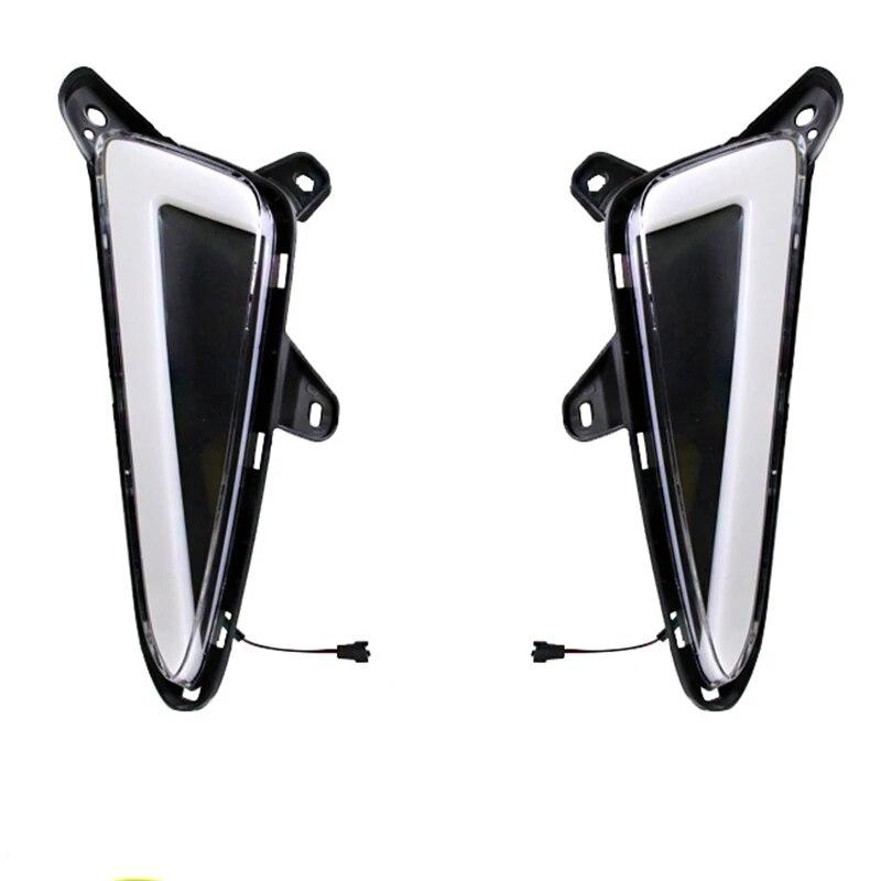 Светодиодные дневные ходовые огни для Toyota C-HR CHR 2016 2017 2018 автомобильные аксессуары водостойкие ABS 12 В DRL противотуманные фары украшения