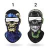 Fashion Outdoor Sports Skull Balaclava Mask Windproof Full Face Neck Gaiter Ninja Headgear Hat Motorcycle Riding Hiking Cycling Cap Masks