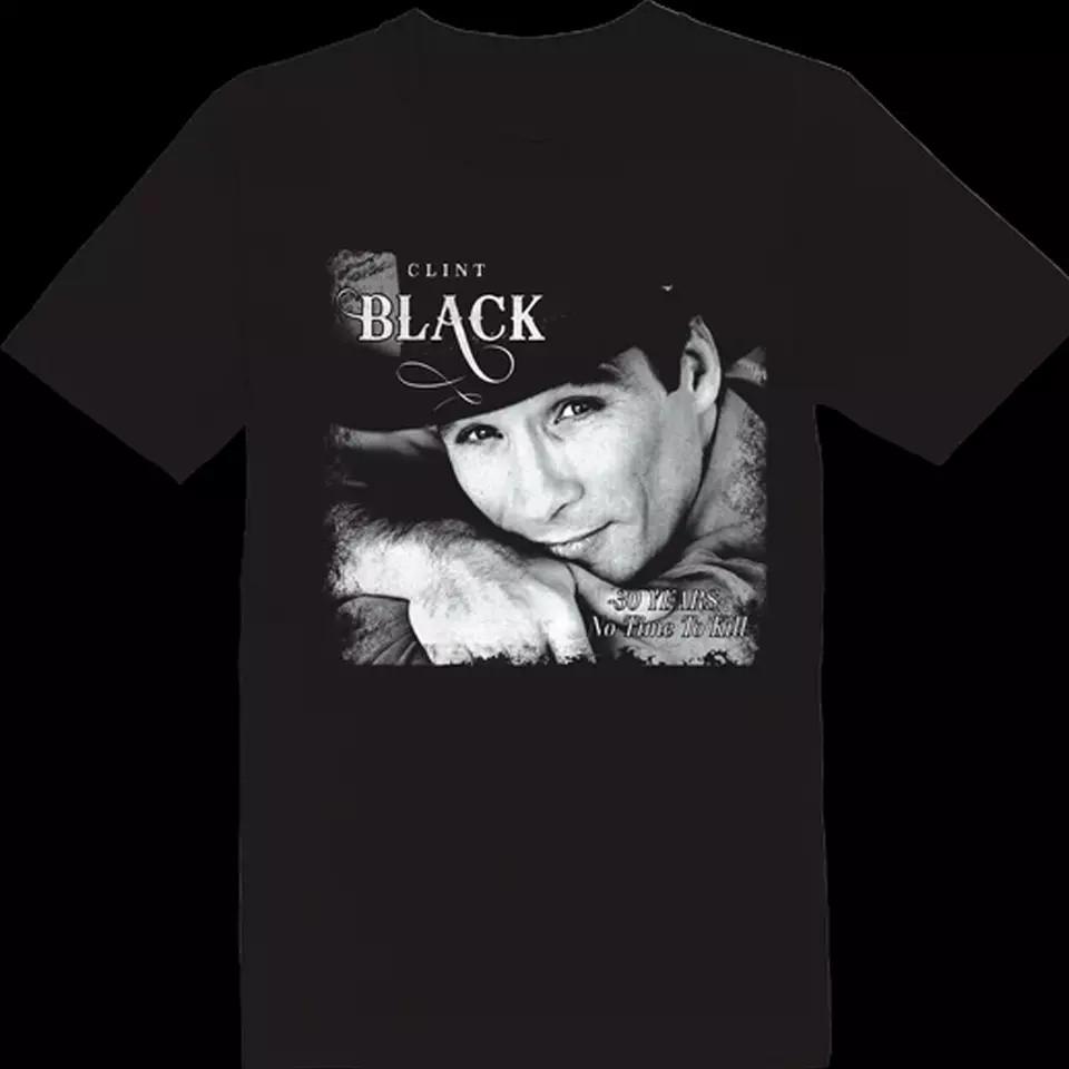 SALE Clint Black NEW album black T-shirt short sleeve All sizes S to 5Xl Unisex T-Shirt