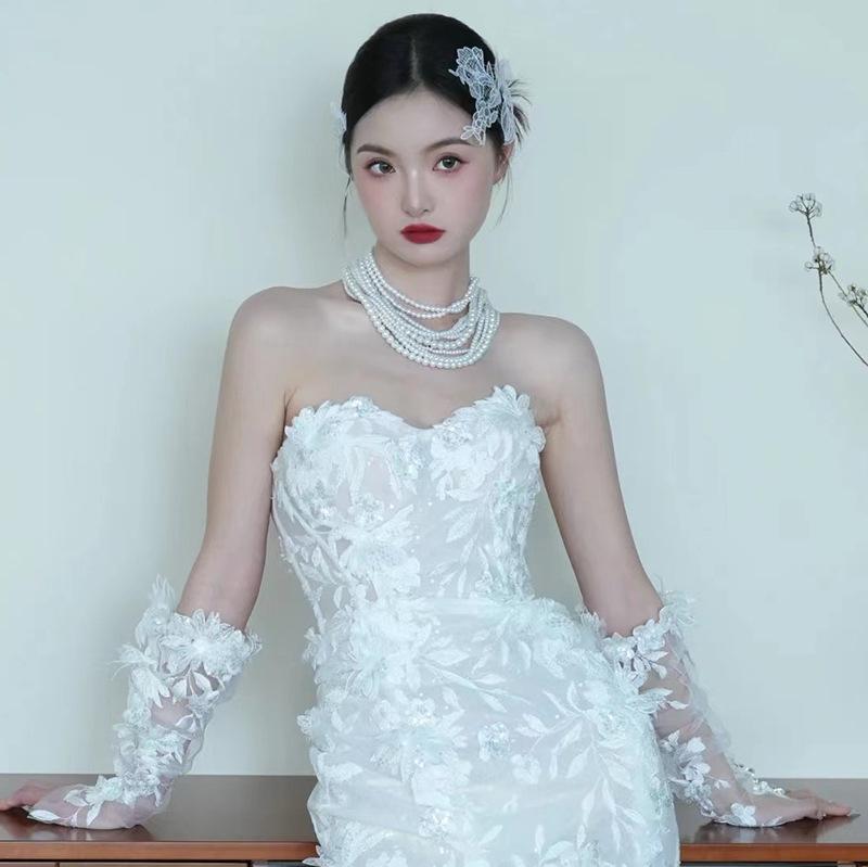 Свадебная ретро-фата, головной убор, французское кружево высокого класса, свадебная, красивая свадебная фотография, фото, аксессуары для волос