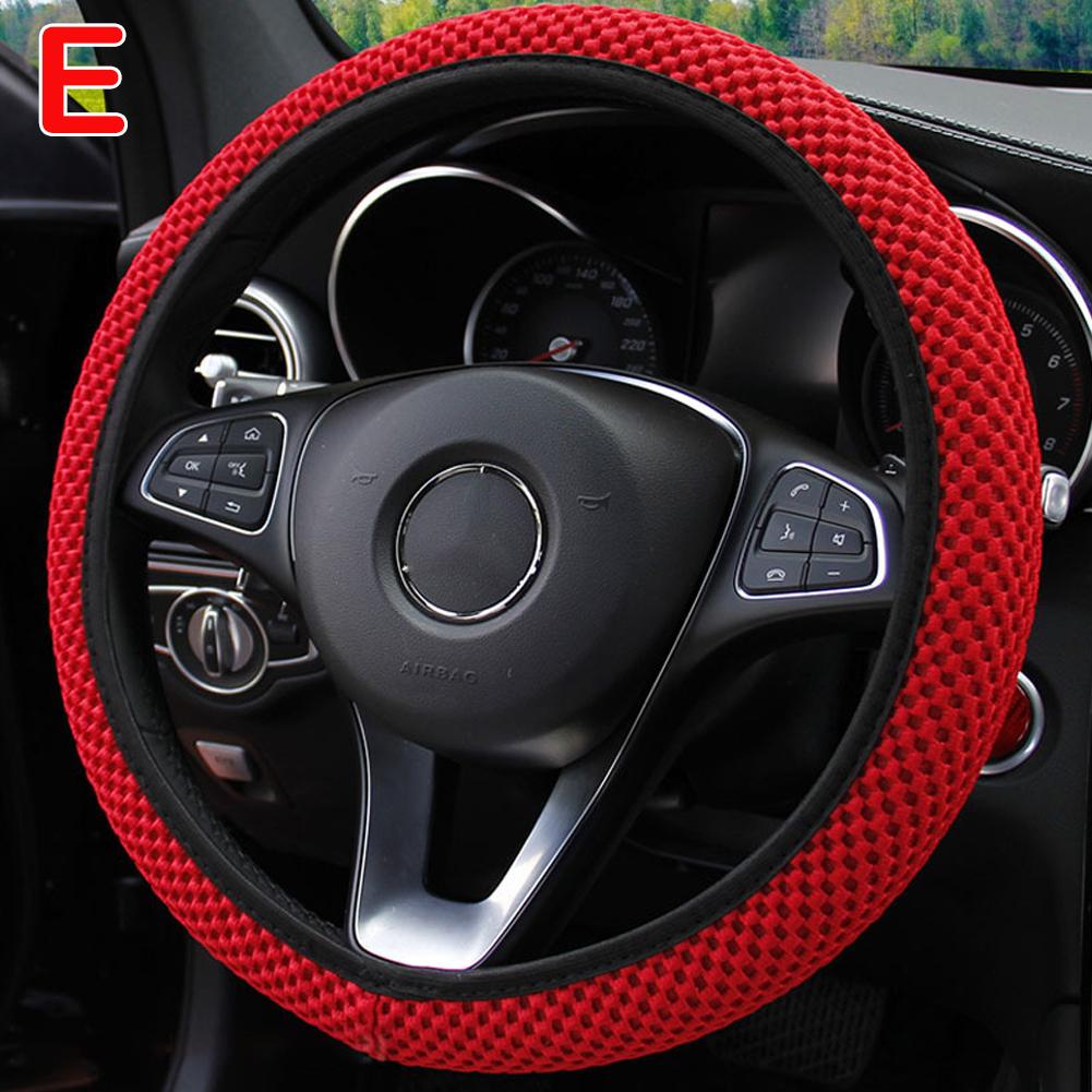 Универсальный модный чехол на руль автомобиля без внутренней эластичной ручки для легкой установки и снятия, не скользит