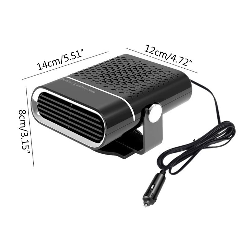 Автоматический обогреватель лобового стекла, демистер, дефростер, электрический обогреватель для автомобиля, автофургона, грузовика, прицепа, вентилятор быстрого нагрева