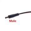 2.1 x 5.5мм 5.5*2.5ММ 14AWG DC Штекер Гнездо Кабель-пигтейл Разъем Провод 180Вт 16А DC Разъемы-бочонки питания 30СМ