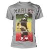 Bob Marley Unisex Adult Football Cotton T-Shirt