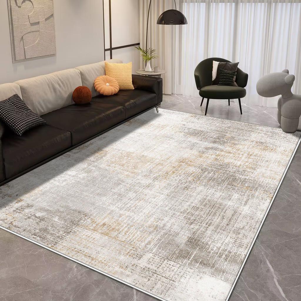 Light Luxury Splashing Ink Large Area Carpet Living Room Bedroom Decor Rugs Non-slip Floor Mat Lounge Rug Hotel Lobby Carpets