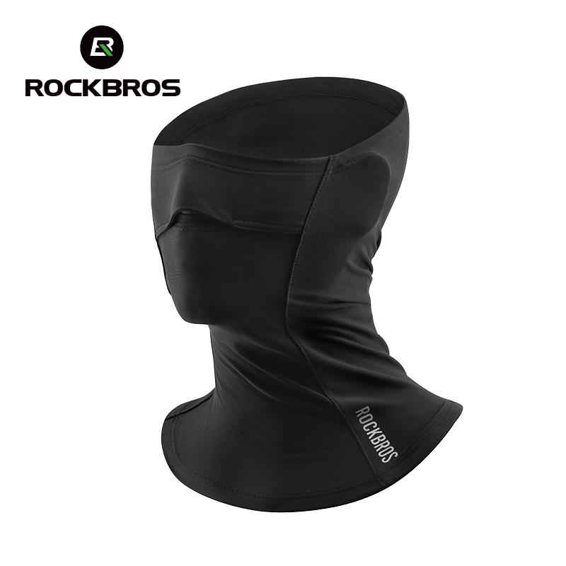 Rockbros Бафф для лица Расширенный дизайн Защитная повязка на уши Теплая ветрозащитная Дышащая для шеи Спортивная маска для лица для улицы Пеший туризм Велосипед