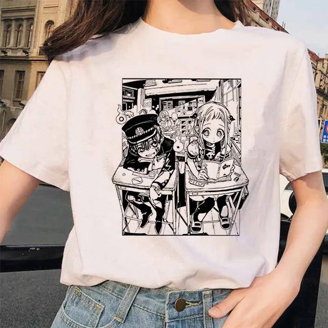 Toilet Bound Hanako Kun Print T Shirts Women Harajuku Ullzang Fashion Tshirt s Graphic Funny Tshirt Summer Top Tee Female