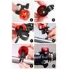 Protective Aluminum Alloy Cycling Bicycle Handlebar Horn Sound Alarm Safety Bike Bell Metal Ring