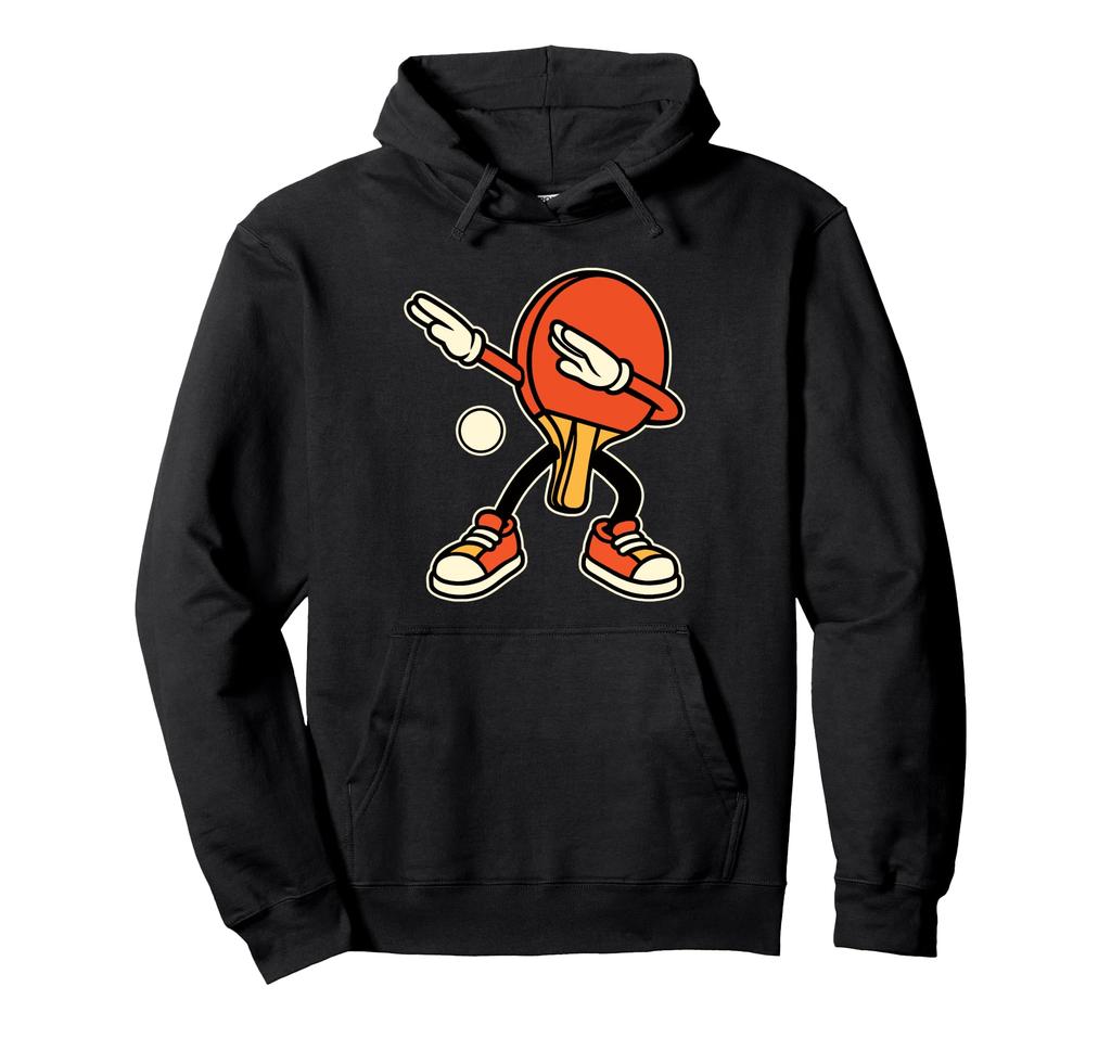 Dubbing Ping Pong Racket Funny Table Tennis Hoodie