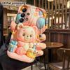 Phone case: 2D flat, suitable for Samsung Galaxy A34 A35 M05 M06 S20 S22 S21 FE Plus 5G protective case, gradient little bear, perfect holiday gift fo