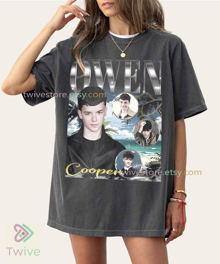 Owen Cooper Comfort Colors Shirt, Vintage Retro Fan Merch Tee, Classic TV Series Apparel, Y2K Tiktok Trend Style, Awards Ceremony Gift