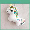 Unicorn Plush Keychain With Pp Cotton Filling For Kids And Decoration Collectors