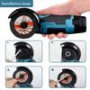 Mini Angle Grinder 500W Electric Grinding Tool Brushless Cordless Handheld Cutter with 2000mAh Battery for Grinding Cutting