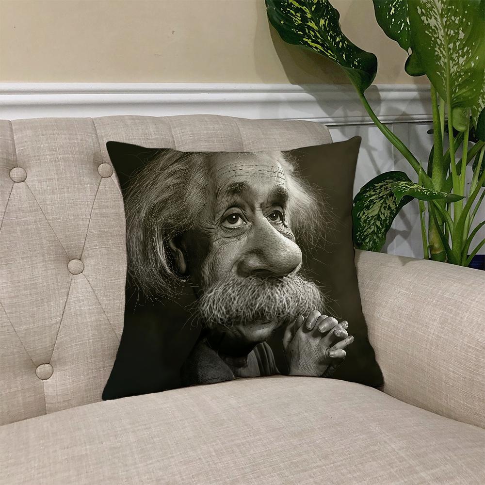 A-Альберт E-E-EINSTEIN наволочка Квадратная наволочка для диванной подушки Повседневная, приятная для кожи, удобная наволочка