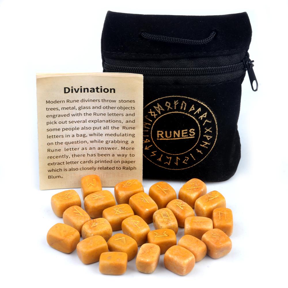 25 шт./компл. натуральный кристалл агата руны каменные украшения декоративные, кусок драгоценного камня с гравировкой букв аксессуар, амулет гадание ювелирный декор 18x12 мм