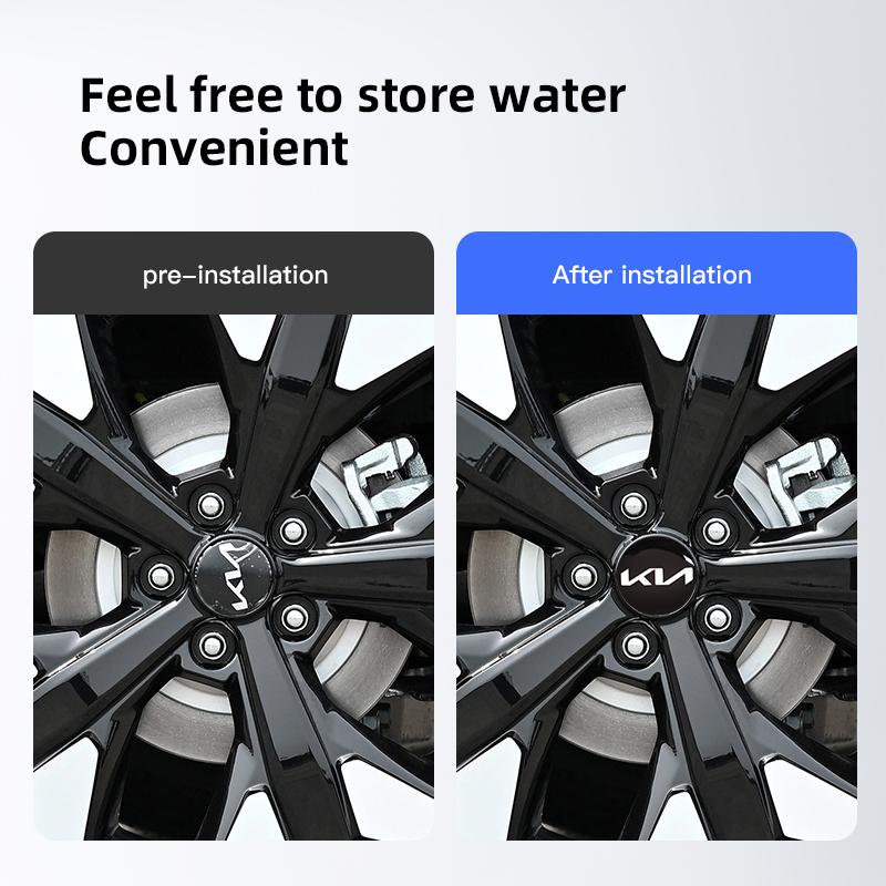 AAND1 4Pcs KIA Special Car Wheel Hub Center Cover For Kia KN GT-Line Sportage Ceed Rio Picanto Sorento Soul Cerato Venga Forte Cadenza