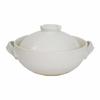 Maebata Heat-Resistant Series No. 8 Earthenware Pot (White Glaze) 52428