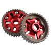 B Series 2Pcs Adjustable Cam Gear Timing Gear Pulley For Honda Civic B16A B18C B18C5 90-2001 Belts Pulleys