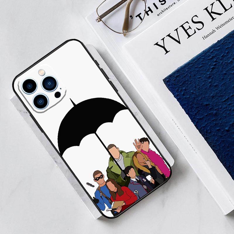 The Umbrella Academy Case For iPhone 17 Air 15 14 13 12 11 16 Pro Max Mini 16 15 Plus 16e Funda Silicone Cover