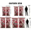 2pcs Valentine's Day Love Gnome & Heart Curtains   Perfect for Festive Window Decor   Charming Home Bedroom Living Room Decor