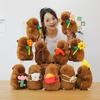 New Internet Celebrity 8-inch Capybara Doll Kapibara Plush Toy Girl Children's Birthday Gift Doll