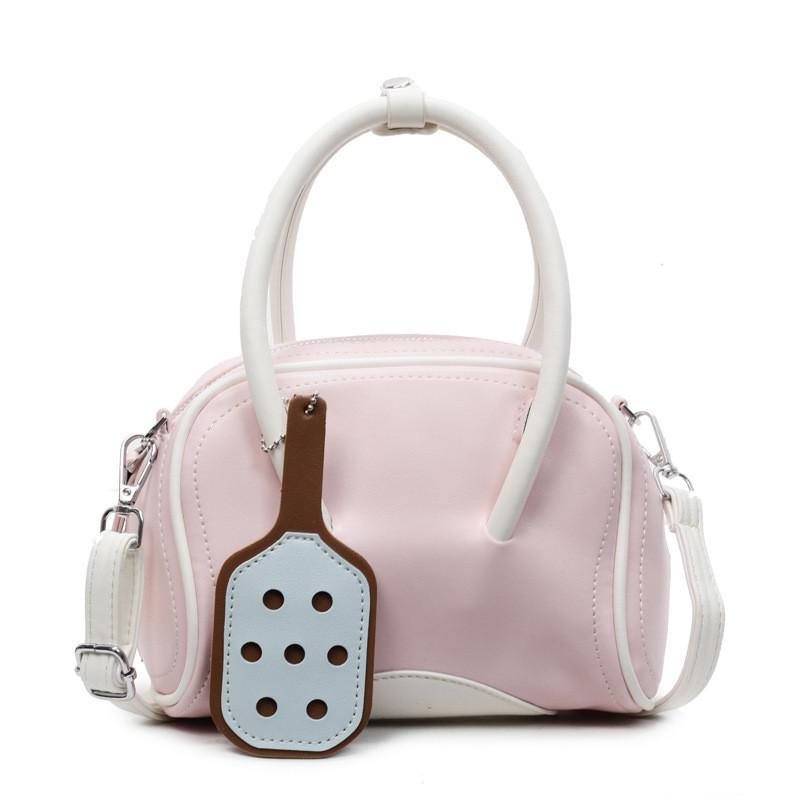 Цветная сумка однотонная женская летняя модная через плечо на молнии внутреннее отделение для путешествий