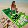 proof beach towel with a Feid6 pattern - soft,absorbent,quick-drying,machine washable - perfect for swimming,camping,bathing