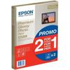 Premium Glossy Photo Paper - EPSON - A4 - 255g/m2 - 2x15 Sheets