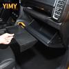 Пластик ABS Автомобильный Центральный Ящик для Перчаток Разделитель Ящик для Хранения Пассажирский Разделитель для Копилота Отделка для Организации Хранения для Ford Ranger +