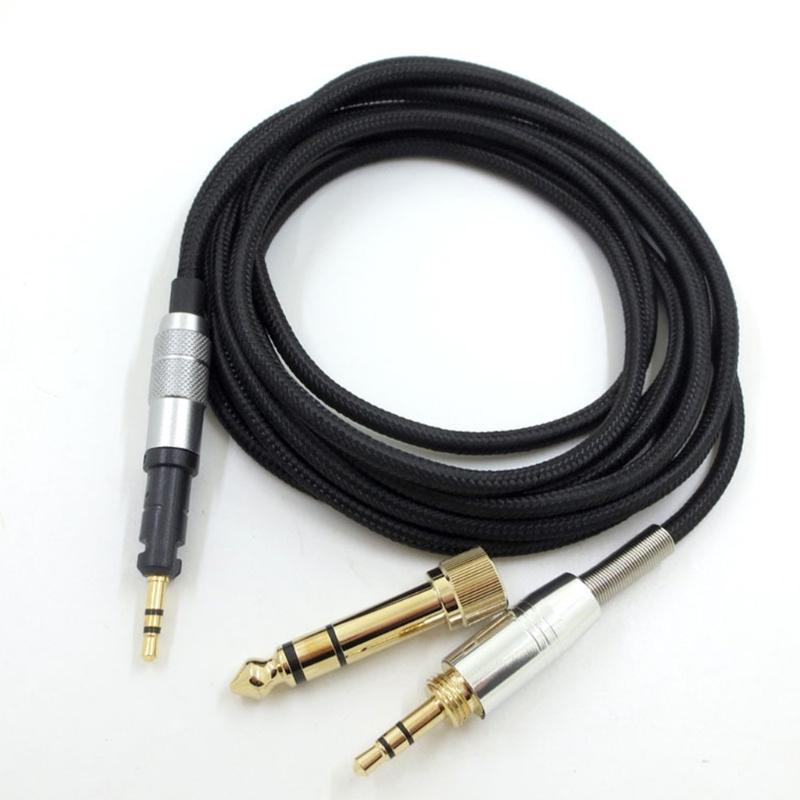 Сменный кабель ATH M50x AUX-кабель 6,35 мм адаптеры для наушников M50X M40X M70x OFC-провод улучшает качество звука
