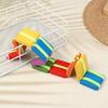 Wooden Flipping Building Blocks Color Cognitive Educational Toy BPA Free for Preschool Kids Daily Playtime
