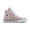 Converse Chuck Taylor All Star High GS Jungle Cats Kids Sneakers White Prime-Pink Black 671706C
