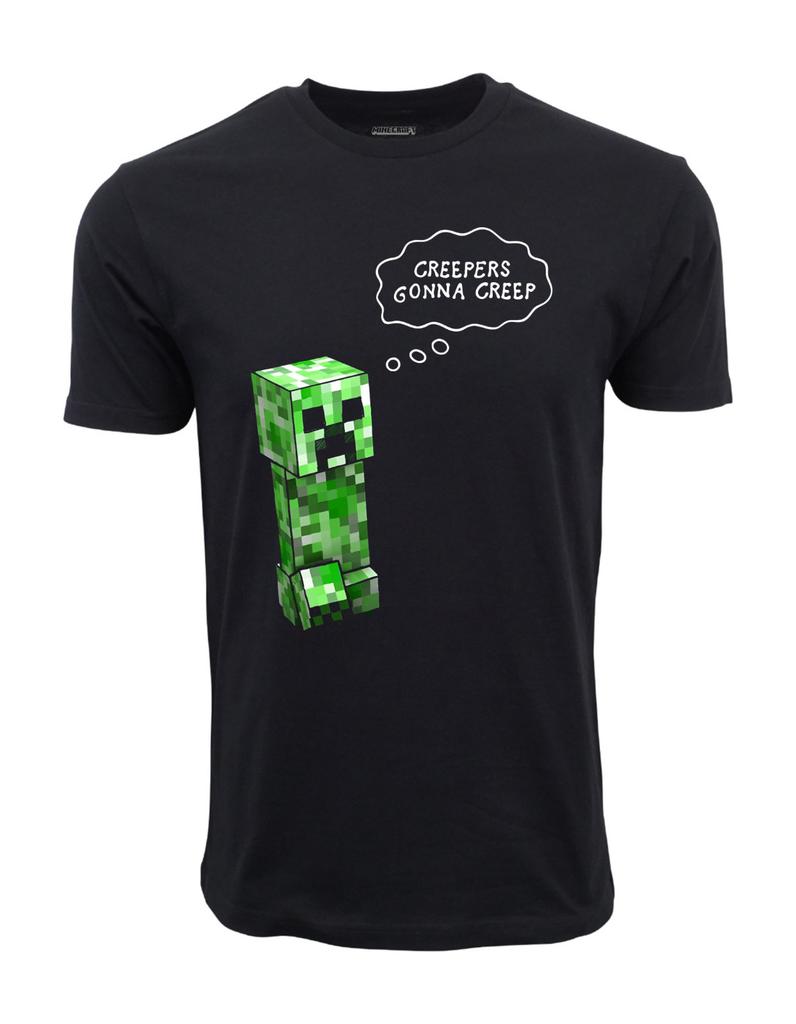 Minecraft Creepers Gonna Creep Graphic T shirt