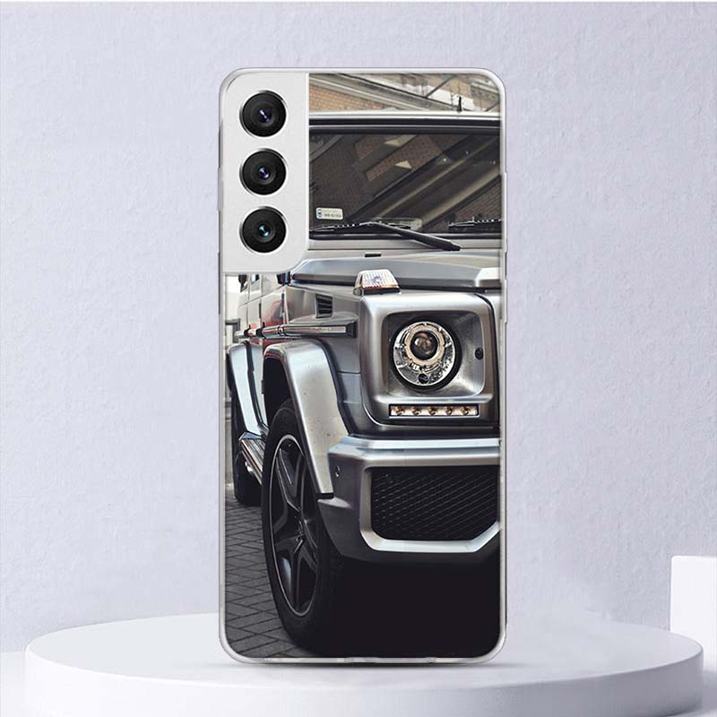 Черный спортивный автомобиль мужской мужской G63 мягкий чехол для Samsung Galaxy S22 S21 Ultra S20 FE S10 Plus чехол для телефона S9 S8 + S10E S7 Edge S6 Fun