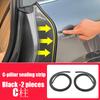 Для BMW X3 G45 G48 2025 2026 Резиновый материал с клейким основанием установка автомобильной звукоизоляционной уплотнительной ленты задней стойки C