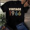 Мужские и женские футболки Винтажные 1966 года Мужчины Женщины