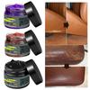 Leather Recoloring Paste Super-fast Drying Leather Repair Gel for Leather & Vinyl Couches Boat Car Seats Furniture