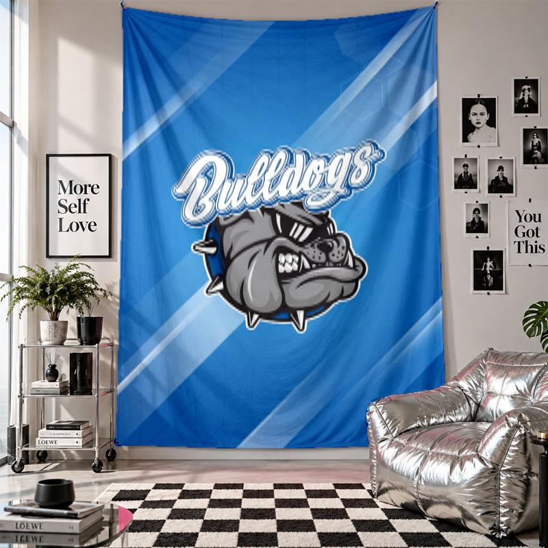 Canterbury-Bankstown Bulldogs Wall Tapestry Home Decor Wall Hanging Cloth for Bedroom Living Room Background