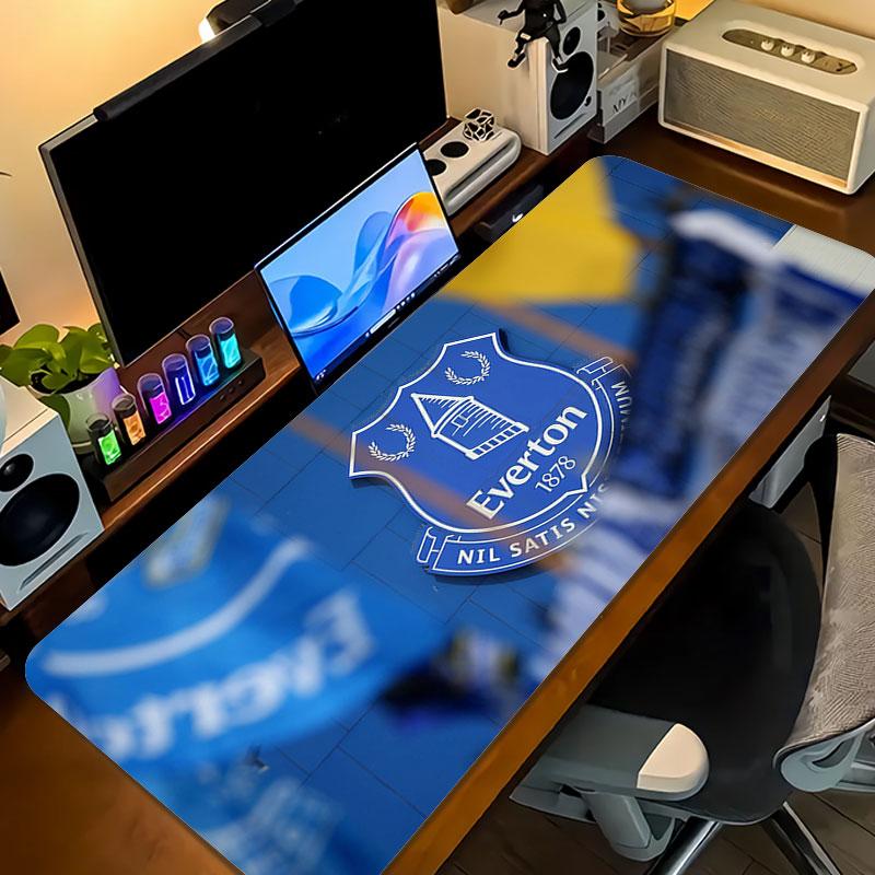 Коврик для мыши Everton, Большой игровой коврик для стола, Нескользящий XXL коврик для мыши для ноутбука и планшета, Игровой коврик для мини-ПК со прошитыми краями