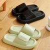 Hot Sale Summer EVA Non-Slip Thick Sole Comfortable Women Home Bath Slippers Sandals
