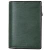 Margo II Бифолд Натуральная Средняя Кожа Теленка Мужской Кошелек, Кожа, Кошелек, Кошелек, Полудлинный Кошелек, (зеленый)