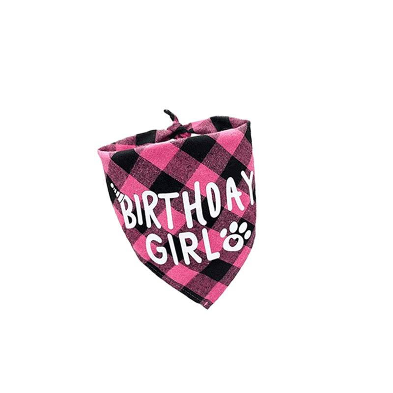 Бандана для собак на день рождения, шапка, набор с номером, аксессуары для вечеринки по случаю дня рождения собаки и щенка