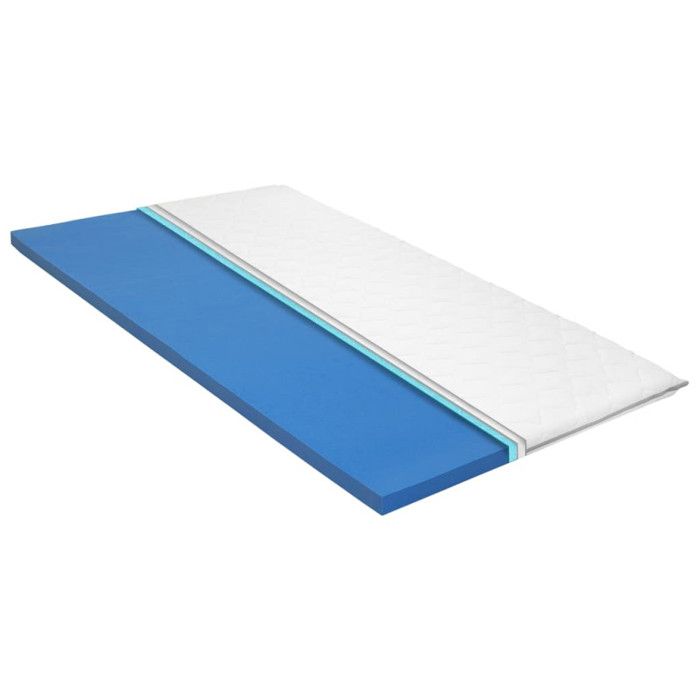 Mattress Topper 80 X 200 Cm Visco Memory Foam 6 Cm