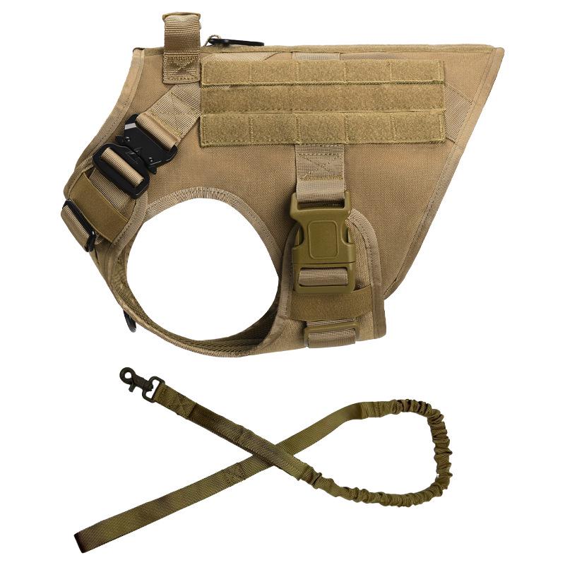 1000D Тактический жилет для собак MOLLE для прогулок и тренировок