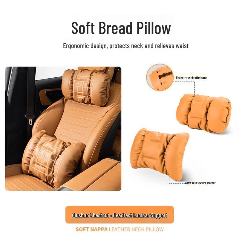 Maybach Car Headrest Neck Support Pillow for Mercedes, Li Xiang, AITO, BMW Interior